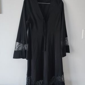 Disturbia Midnight Lace Dress